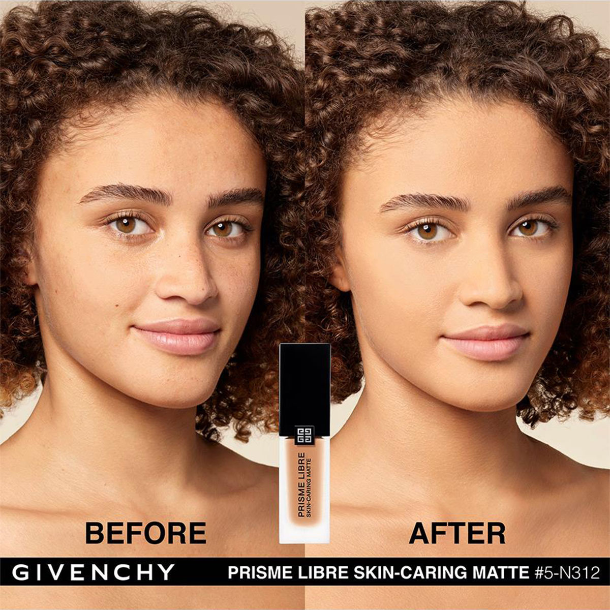 PRISME LIBRE SKIN-CARING MATTE BASE DE MAQUILLAJE LÍQUIDA (BASE HIDRATANTE PARA EL CUIDADO DE LA PIEL)
