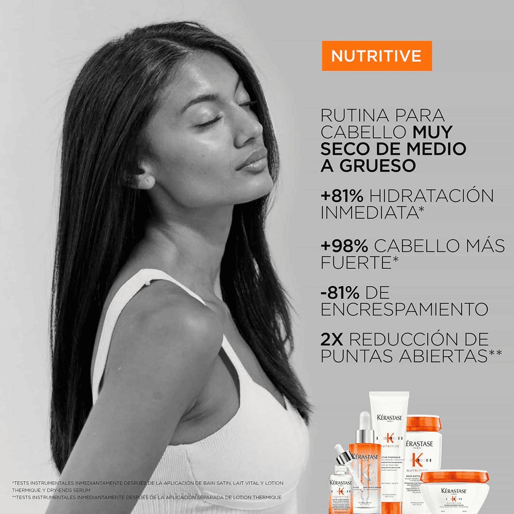 SHAMPOO NUTRITITVE KÉRASTASE PARA CABELLO SECO (REFILL DE SHAMPOO PARA NUTRICIÓN PROFUNDA)
