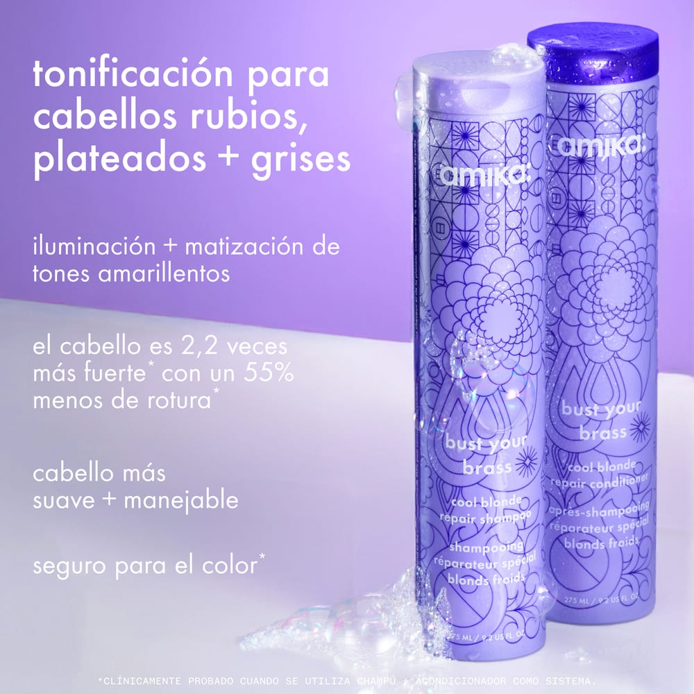 BUST YOUR BRASS BLONDE PURPLE CONDITIONER (ACONDICIONADOR MORADO TONIFICANTE)