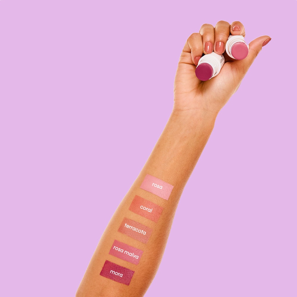 BARRA 3 EN 1 RUBOR, LABIAL Y SOMBRA FPS 50 (BARRA MULTIUSOS CON PROTECTOR)