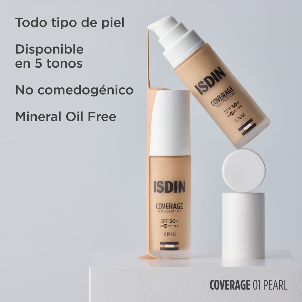 ISDIN COVERAGE SPF50 (BASE DE MAQUILLAJE CON PROTECTOR)