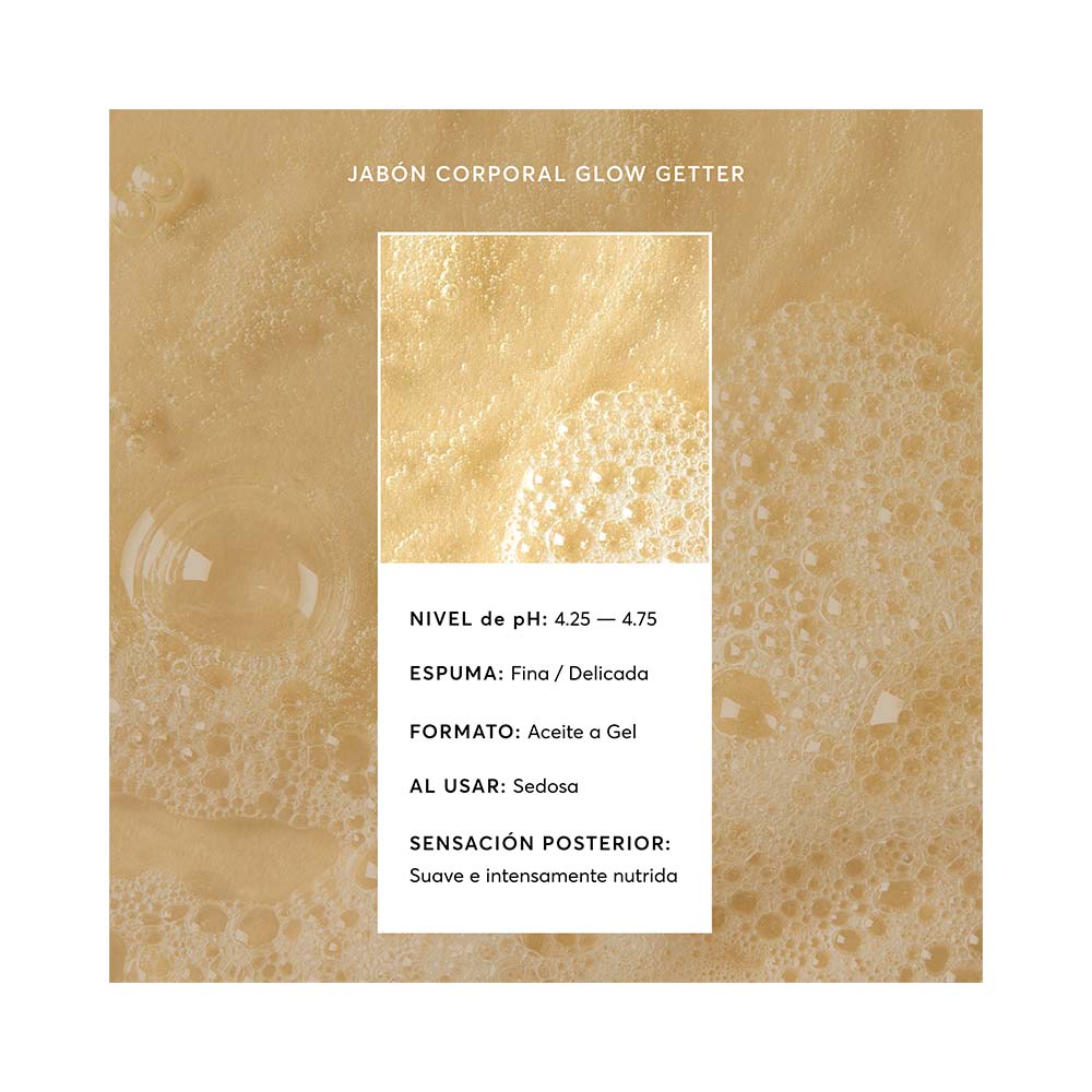 THE GLOW GETTER MULTI-OIL BODY WASH MINI (JAB&Oacute;N CORPORAL CON M&Uacute;LTIPLES ACEITES MINI)