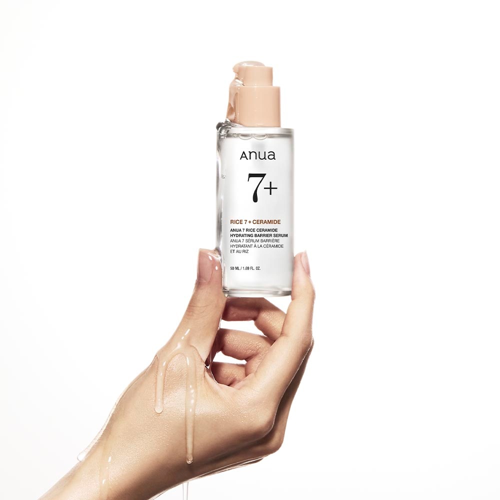 ANUA 7 RICE CERAMIDE HYDRATING BARRIER SERUM (SERUM HIDRATANTE CON AGUA DE SALVADO DE ARROZ)
