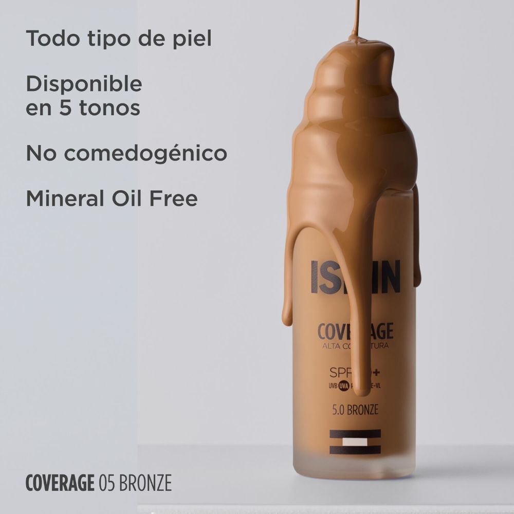 ISDIN COVERAGE SPF50 (BASE DE MAQUILLAJE CON PROTECTOR)