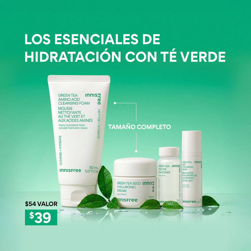 GREEN TEA HYDRATION HEROES CON &Aacute;CIDO HIALUR&Oacute;NICO (SET DE CUIDADO CON &Aacute;CIDO HIALUR&Oacute;NICO)