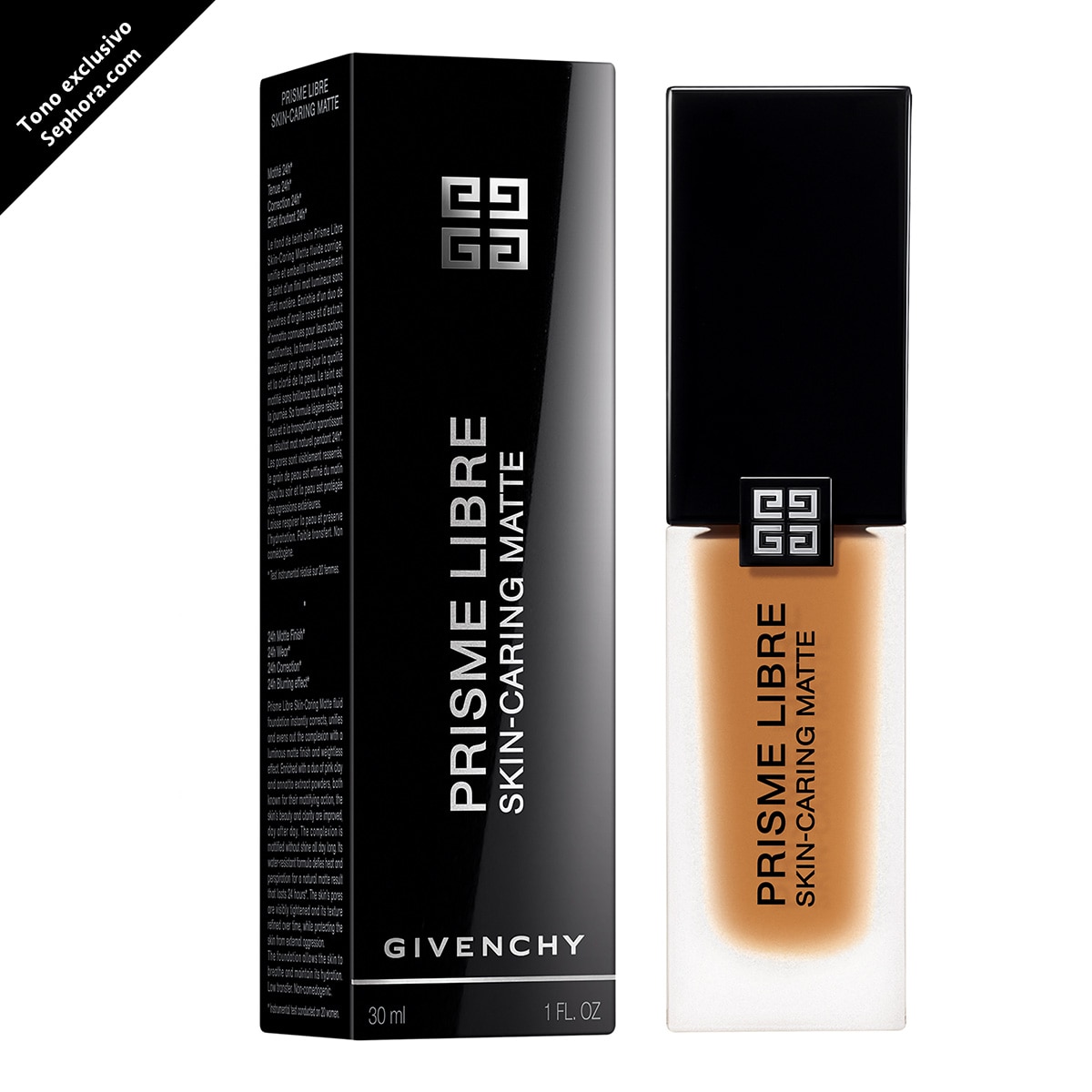 PRISME LIBRE SKIN-CARING MATTE BASE DE MAQUILLAJE LÍQUIDA (BASE HIDRATANTE PARA EL CUIDADO DE LA PIEL)