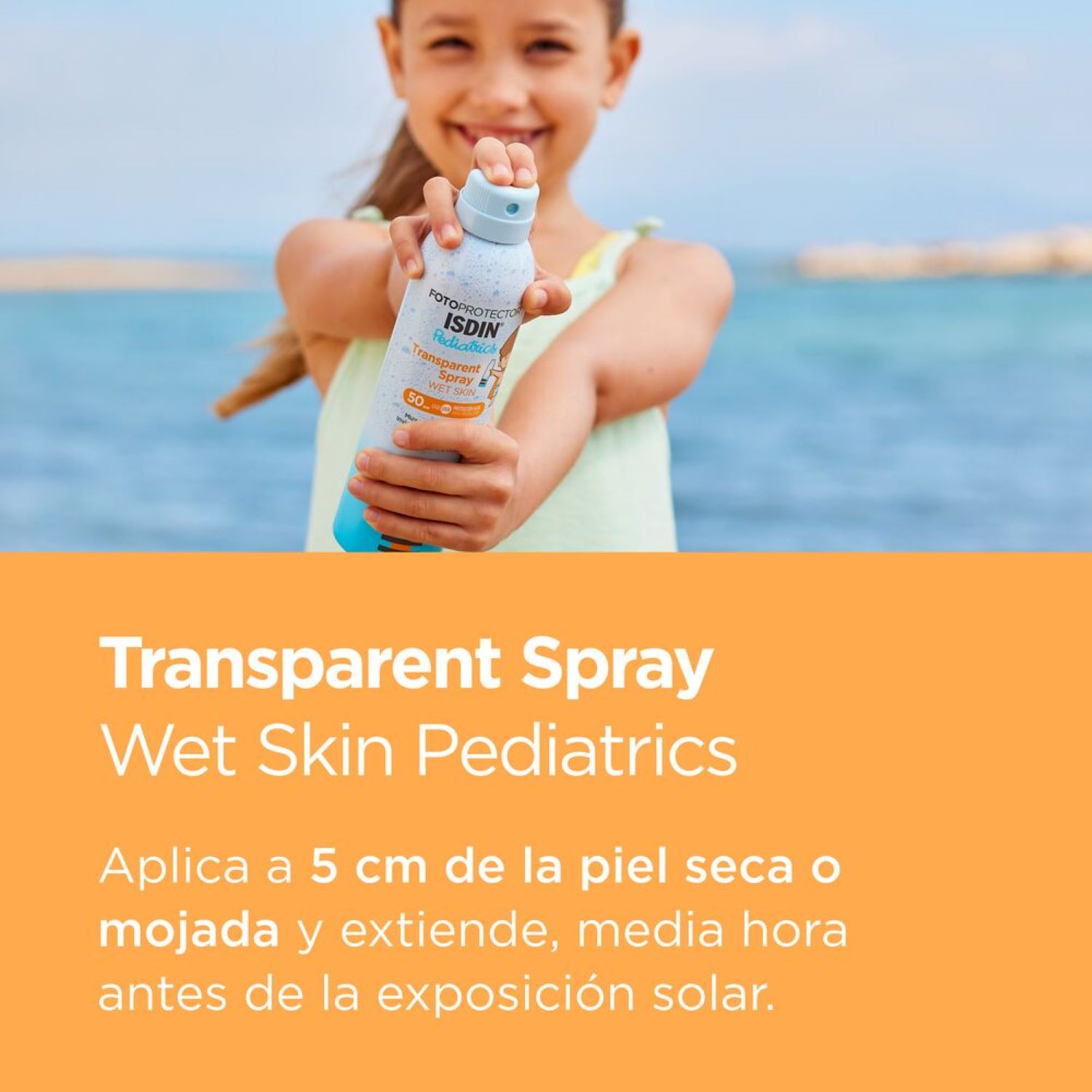 FP ISDIN 50 SPRAY WET SKIN PED (BLOQUEADOR EN SPRAY)