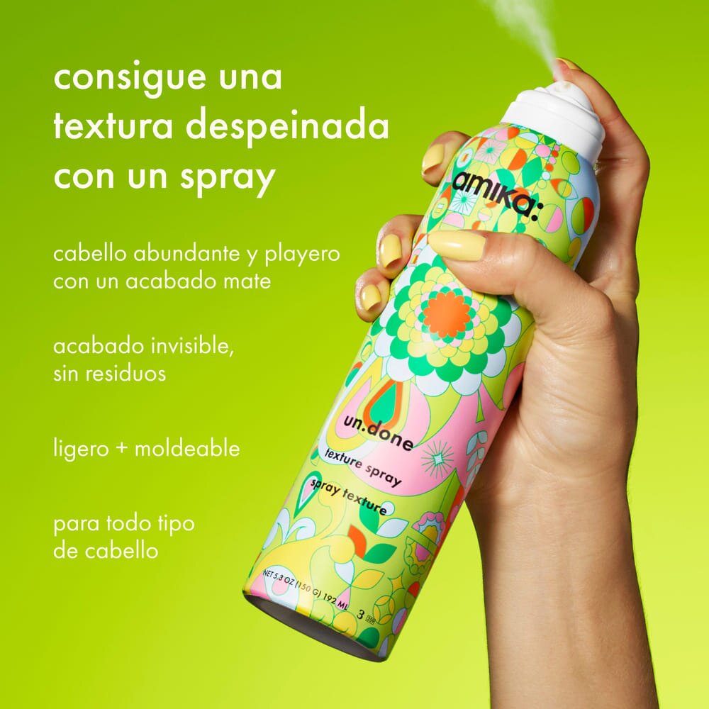 UN.DONE VOLUME AND MATTE TEXTURE SPRAY (SPRAY PARA CABELLO)