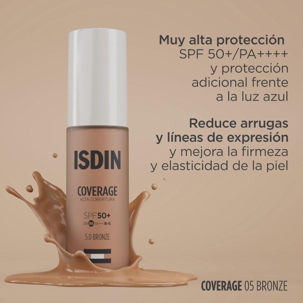 ISDIN COVERAGE SPF50 (BASE DE MAQUILLAJE CON PROTECTOR)