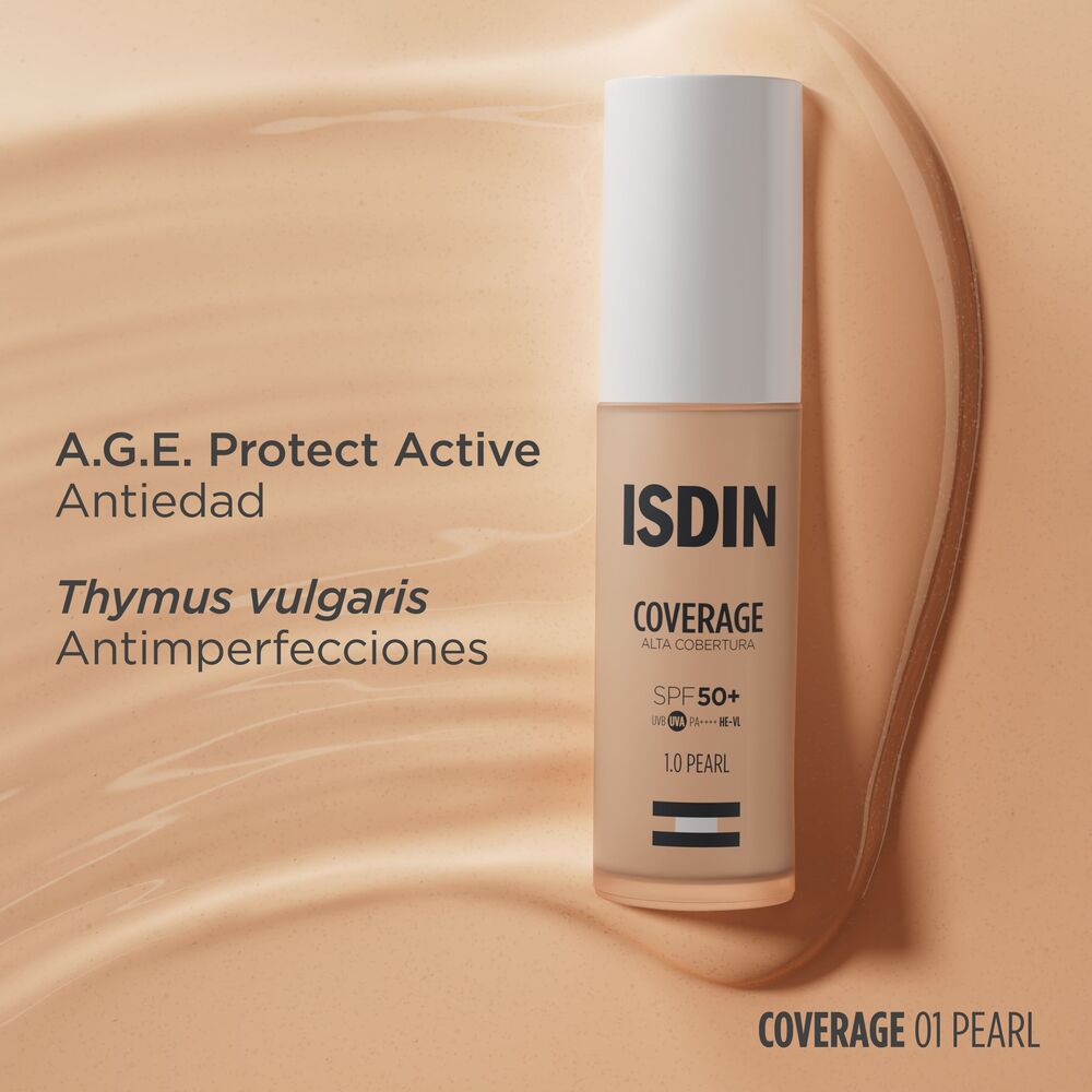 ISDIN COVERAGE SPF50 (BASE DE MAQUILLAJE CON PROTECTOR)