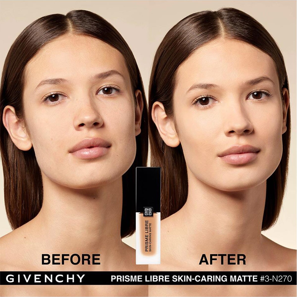 PRISME LIBRE SKIN-CARING MATTE BASE DE MAQUILLAJE LÍQUIDA (BASE HIDRATANTE PARA EL CUIDADO DE LA PIEL)