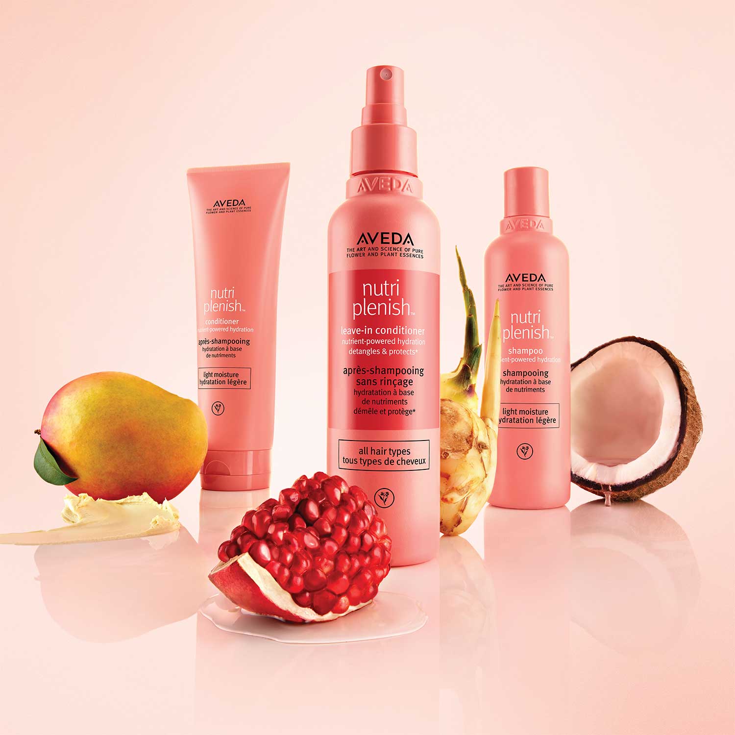 NUTRIPLENISH MINI PADDLE SET (SET DE CUIDADO DE CABELLO)