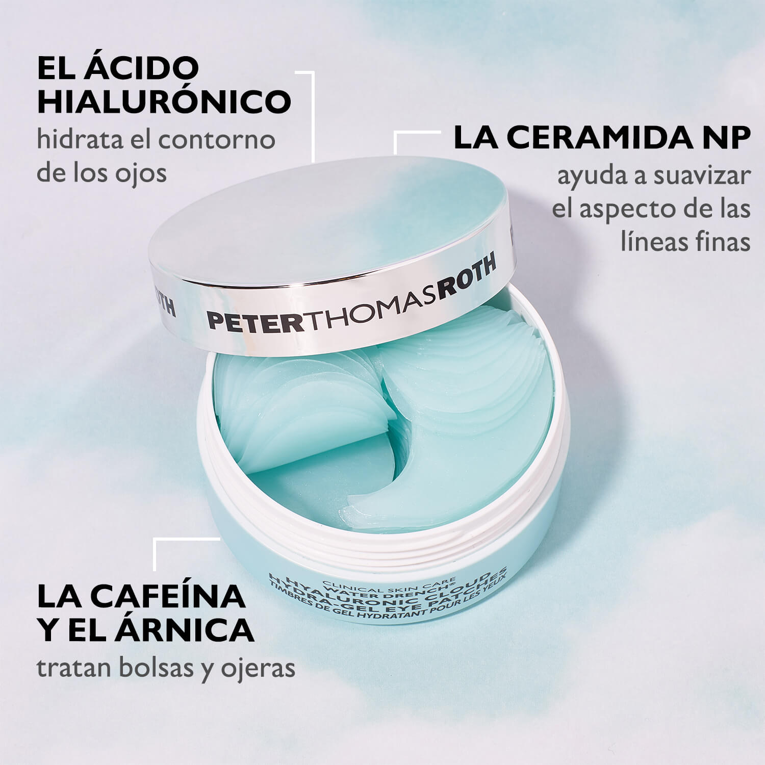 WATER DRENCH HYALURONIC CLOUD HYDRA-GEL EYE PATCHES
