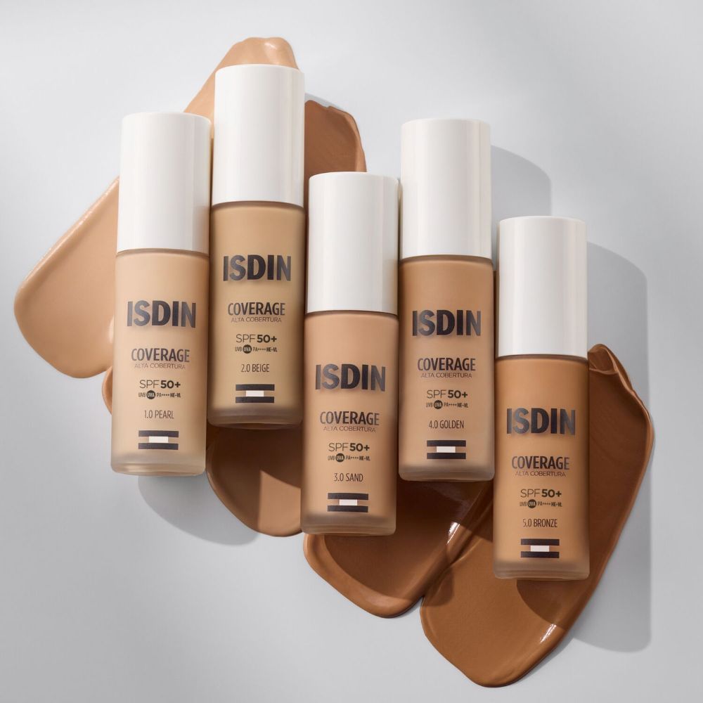 ISDIN COVERAGE SPF50 (BASE DE MAQUILLAJE CON PROTECTOR)