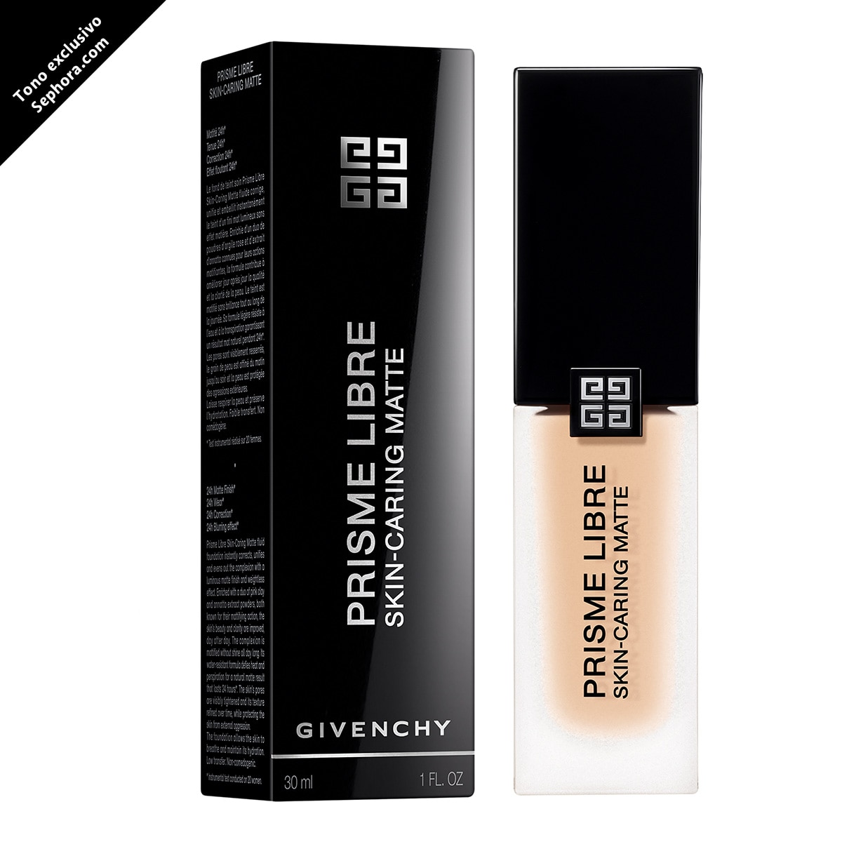 PRISME LIBRE SKIN-CARING MATTE BASE DE MAQUILLAJE LÍQUIDA (BASE HIDRATANTE PARA EL CUIDADO DE LA PIEL)