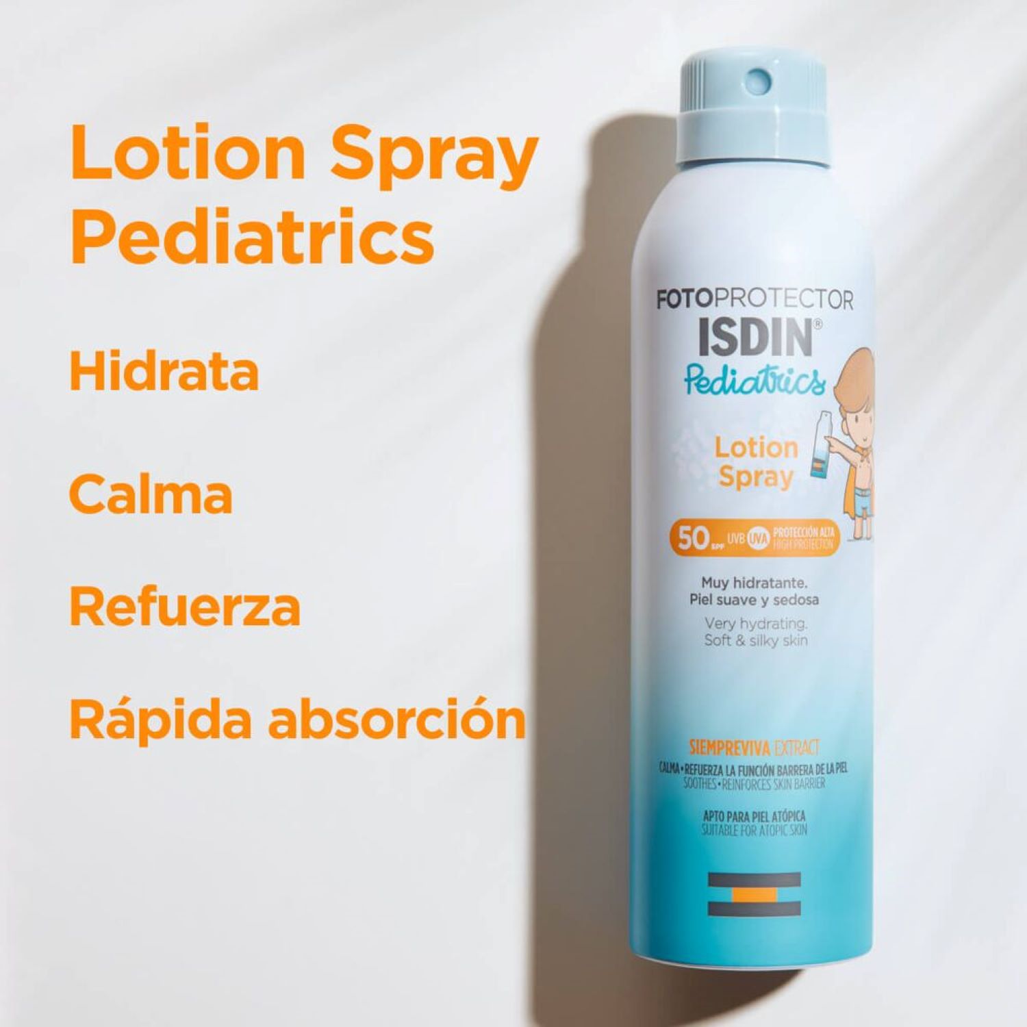 FP ISDIN 50 LOCIÓN SPRAY PEDI (BLOQUEADOR SOLAR EN SPRAY)