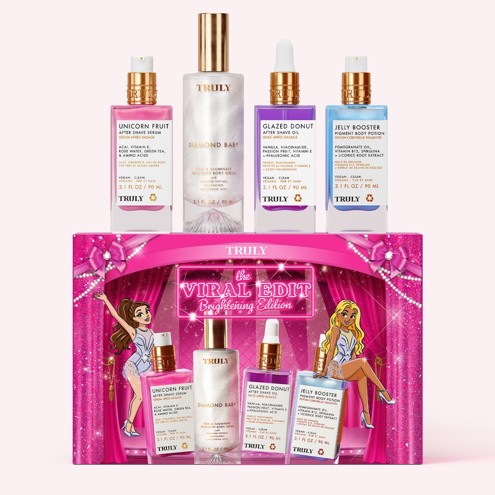 THE VIRAL EDIT: BRIGHTENING EDITION BY TRULY BEAUTY  (SET DE CUIDADO CORPORAL)