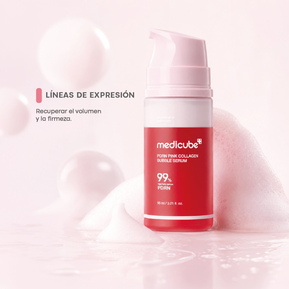 PDRN PINK COLLAGEN BUBBLE SERUM (SUERO FACIAL EN ESPUMA)