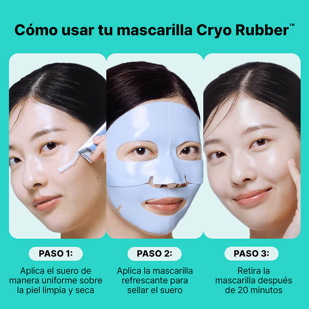 CRYO RUBBER&trade; SOOTHING FACE MASK WITH ALLANTOIN (MASCARILLA FACIAL CALMANTE)