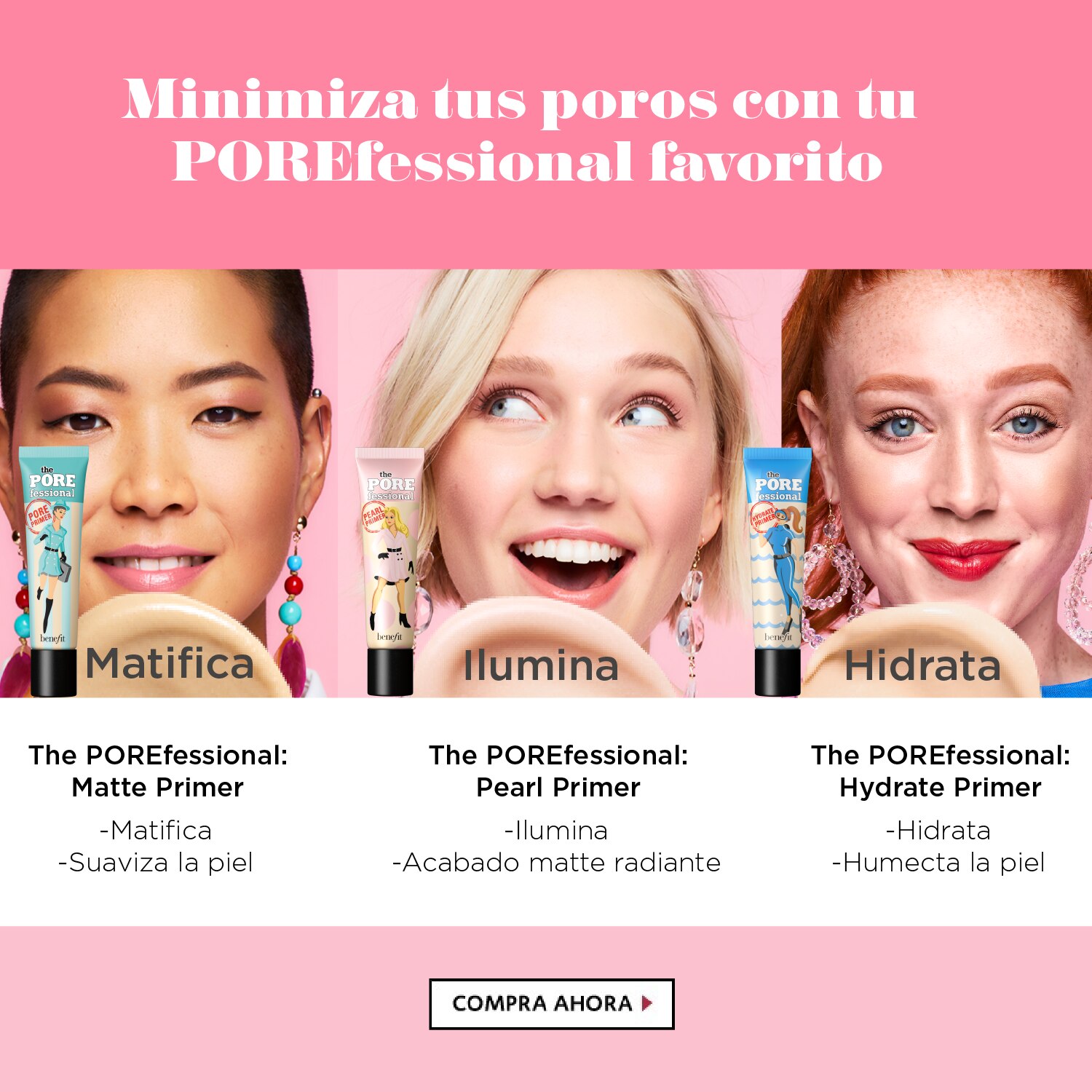 Primer Facial The Porefessional Hydrate De Benefit En Sephora De Mexico Compre produtos da benefit cosmetics online e descubra muitas mais marcas de beleza, maquilhagem e perfumaria seletiva. the porefessional hydrate primer hidratante para rostro