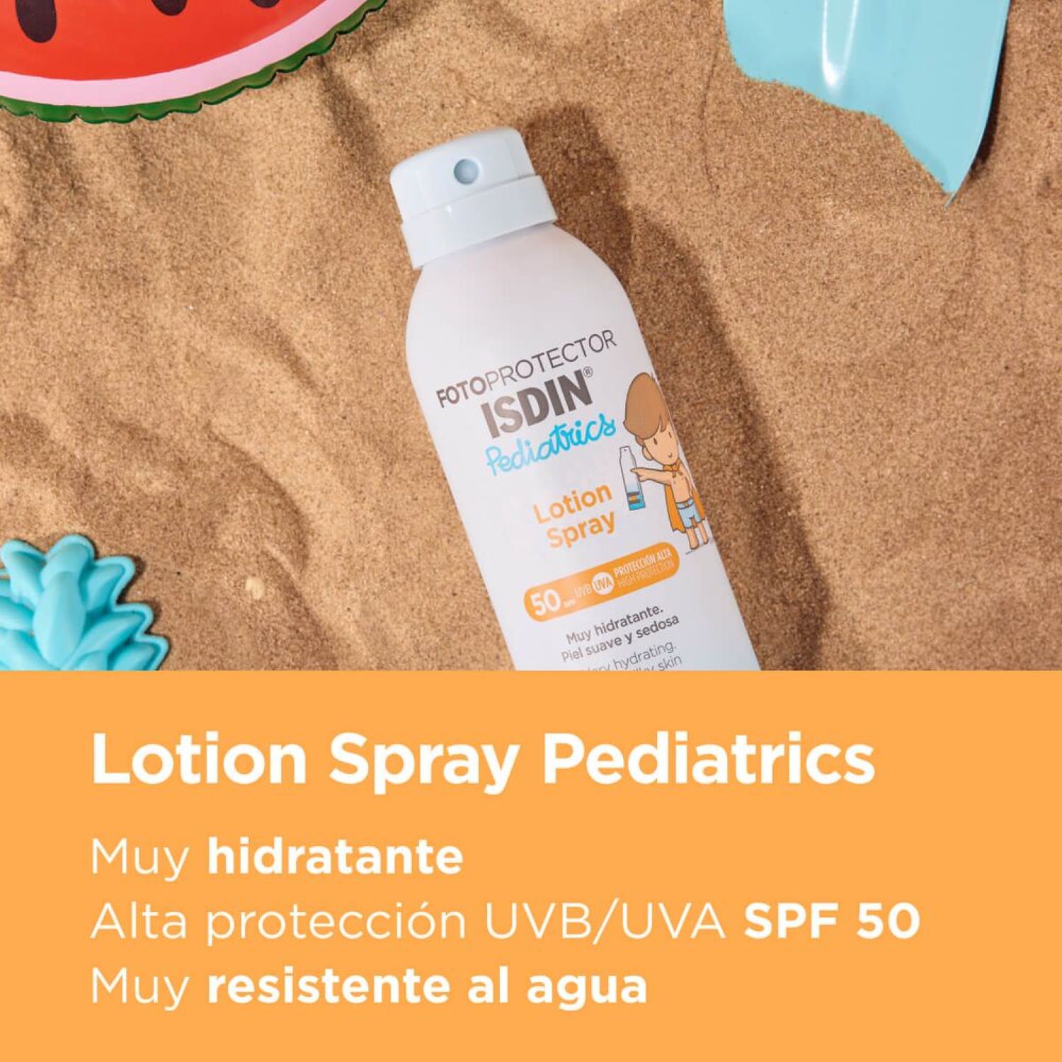 FP ISDIN 50 LOCIÓN SPRAY PEDI (BLOQUEADOR SOLAR EN SPRAY)