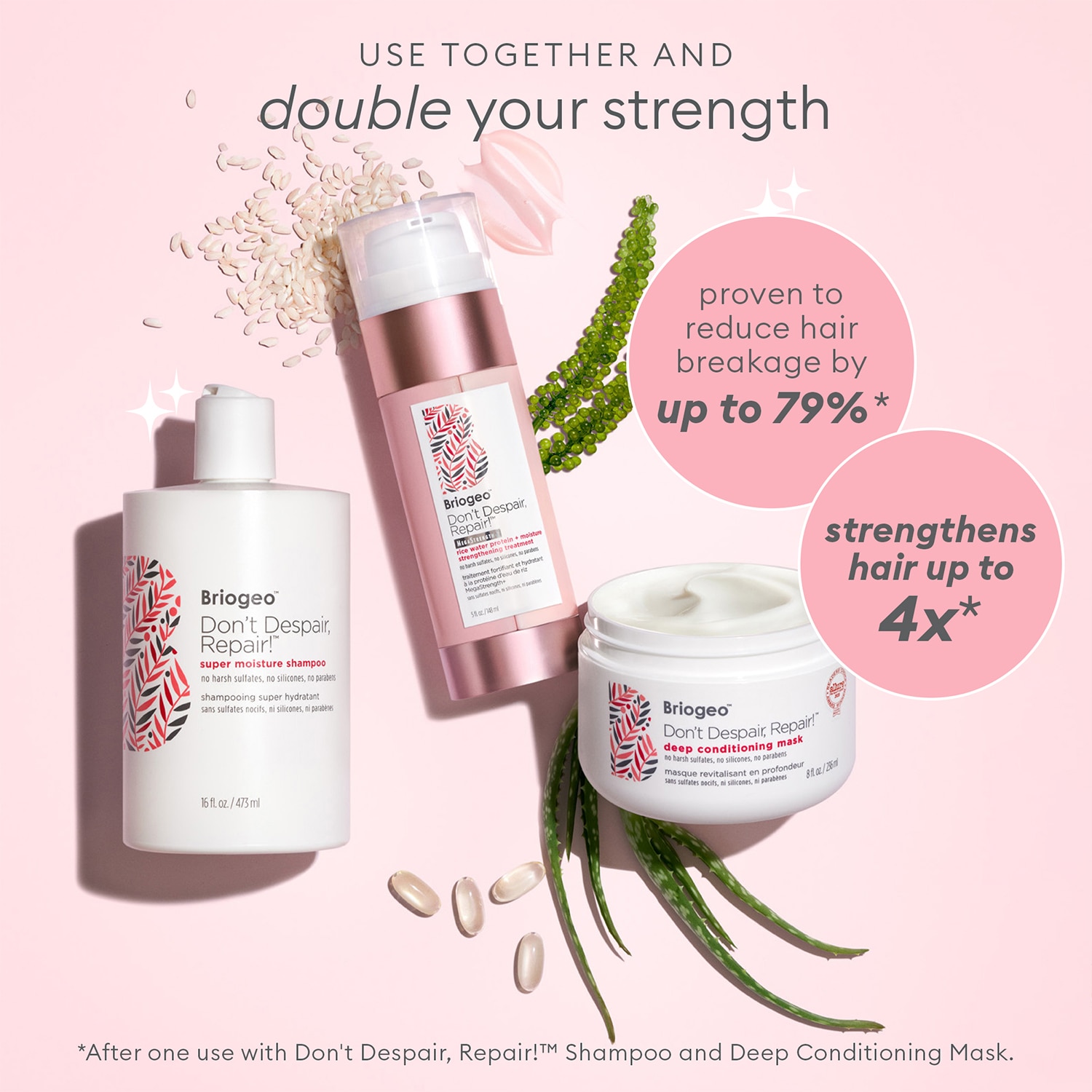 DON'T DESPAIR, REPAIR™ HAIR BRIOGEO TREATMENT (TRATAMIENTO PARA CABELLO)