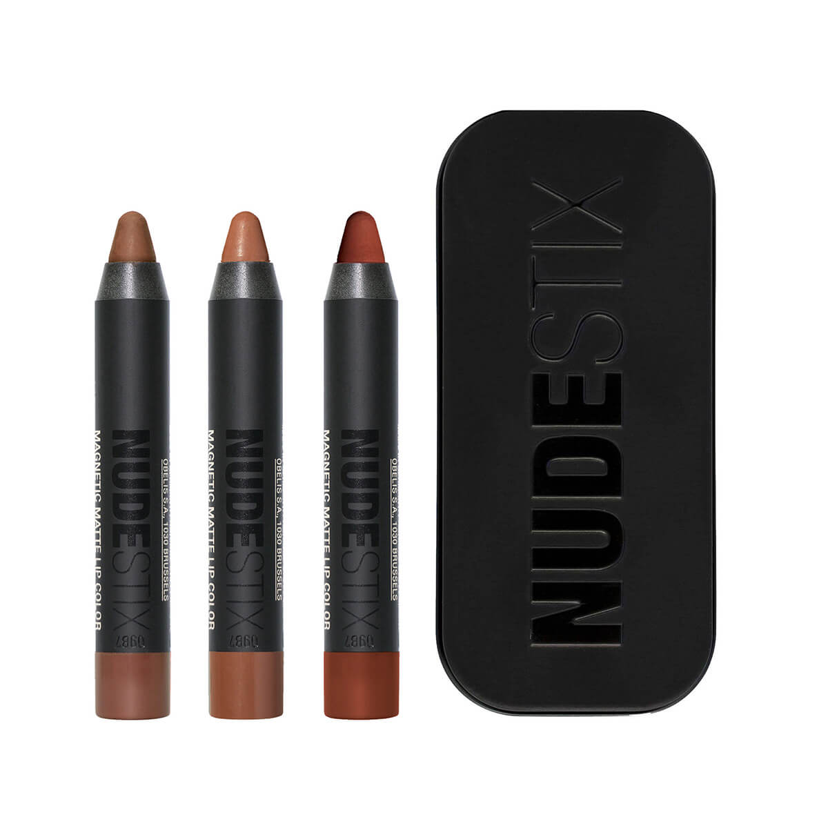 90'S NUDE LIPS - MINI 3 PCS KIT (MINI KIT PARA LABIOS)