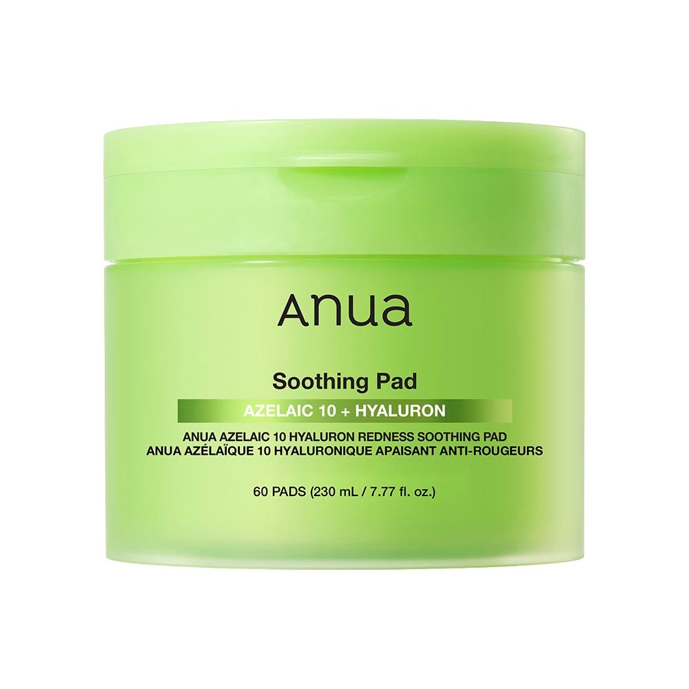 ANUA AZELAIC 10 HYALURON REDNESS SOOTHING PAD (ALMOHADILLAS T&Oacute;NICAS ENRIQUECIDAS CON &Aacute;CIDO AZELAICO)