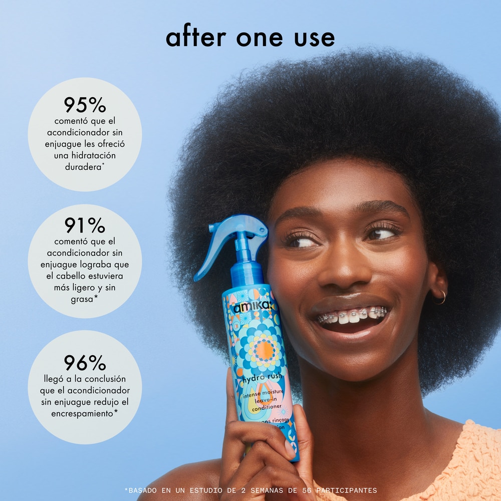 HYDRO RUSH INTENSE MOISTURE LEAVE-IN CONDITIONER WITH HYALURONIC ACID (ACONDICIONADOR SIN ENJUAGUE)