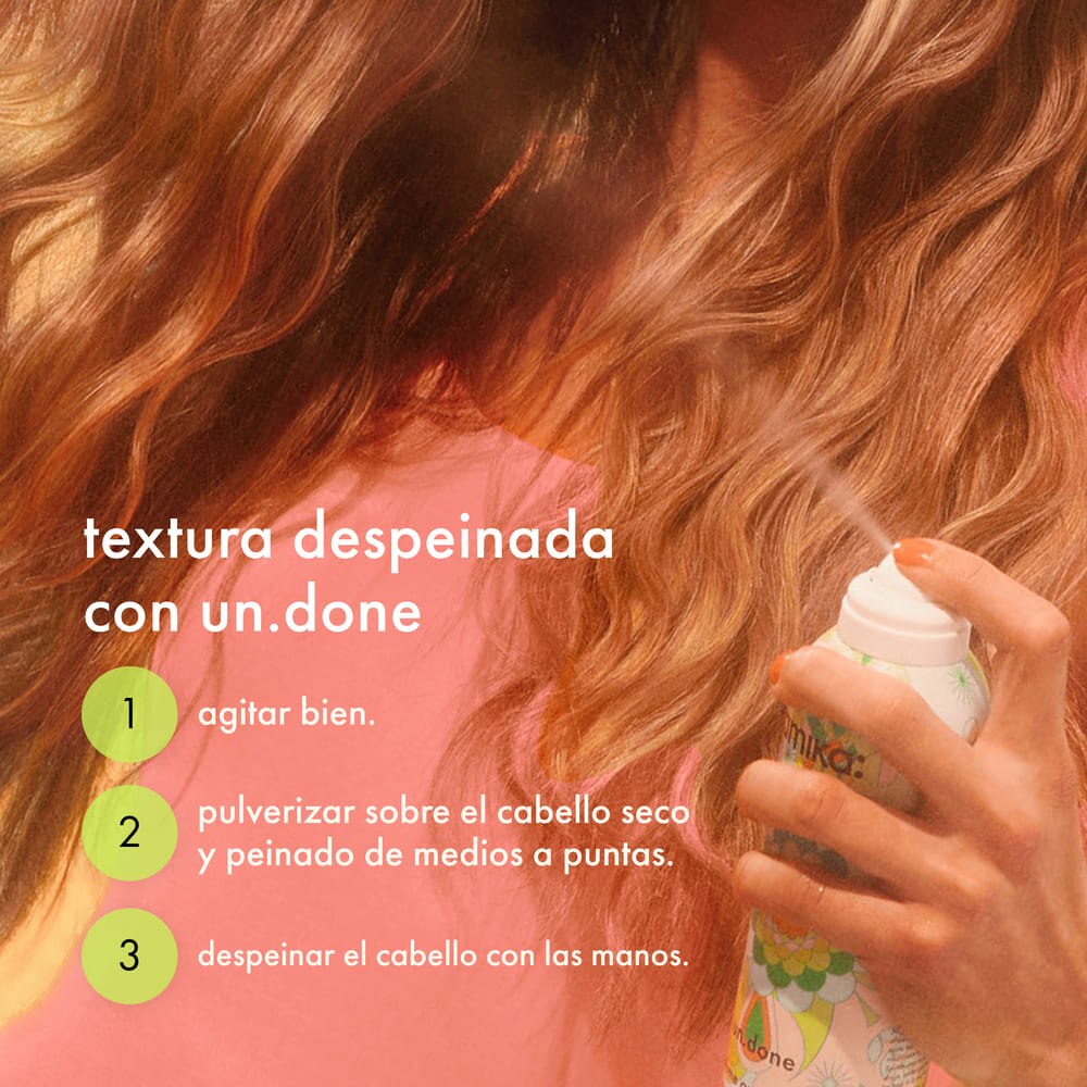 UN.DONE VOLUME AND MATTE TEXTURE SPRAY (SPRAY PARA CABELLO)