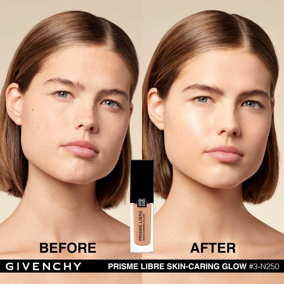 PRISME LIBRE SKIN-CARING GLOW BASE DE MAQUILLAJE LÍQUIDA (BASE HIDRATANTE AL CUIDADO DE LA PIEL)