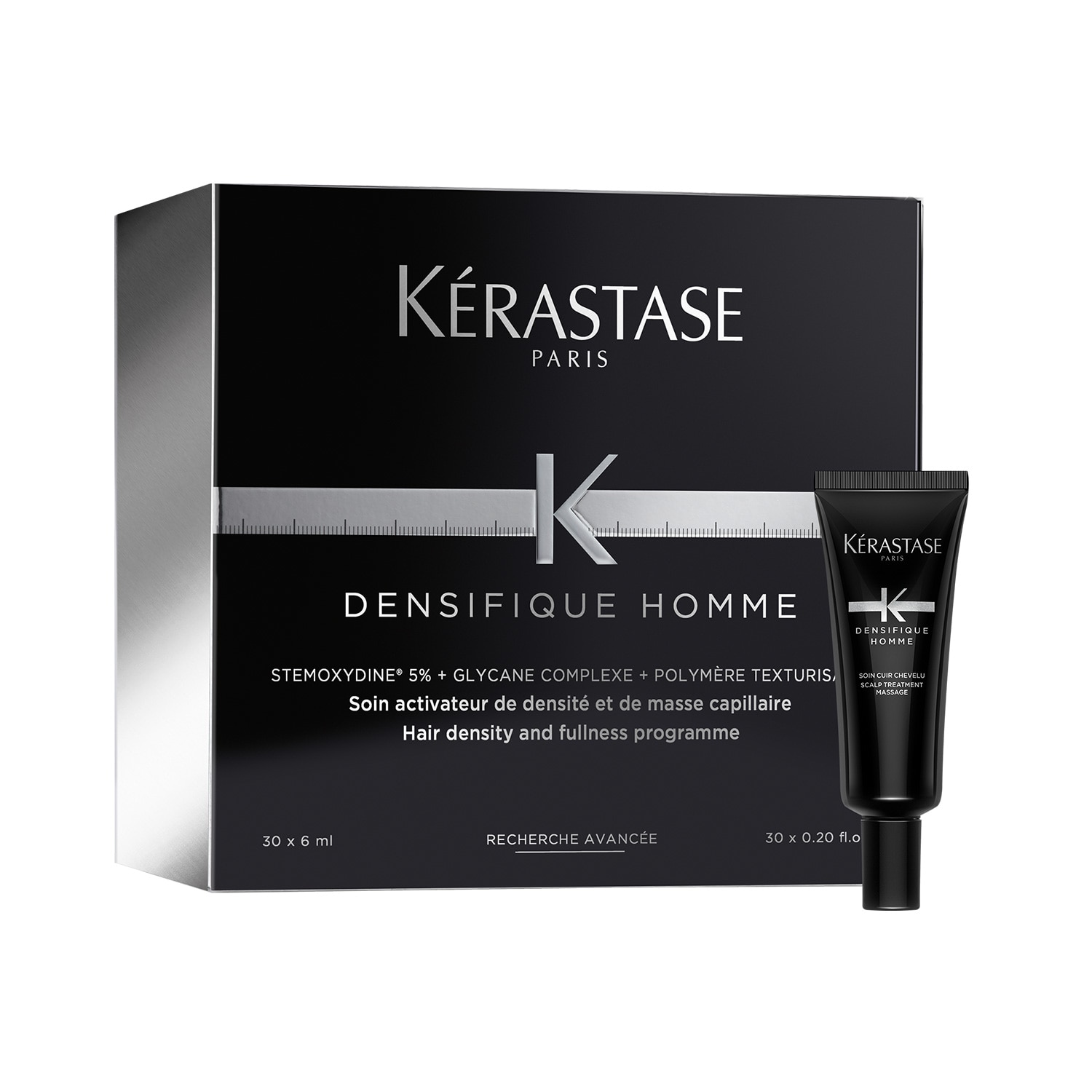 CURE DENSIFIQUE HOMME 30X6 ML (TRATAMIENTO PARA CUERO CABELLUDO CON FALTA DE DENSIDAD)