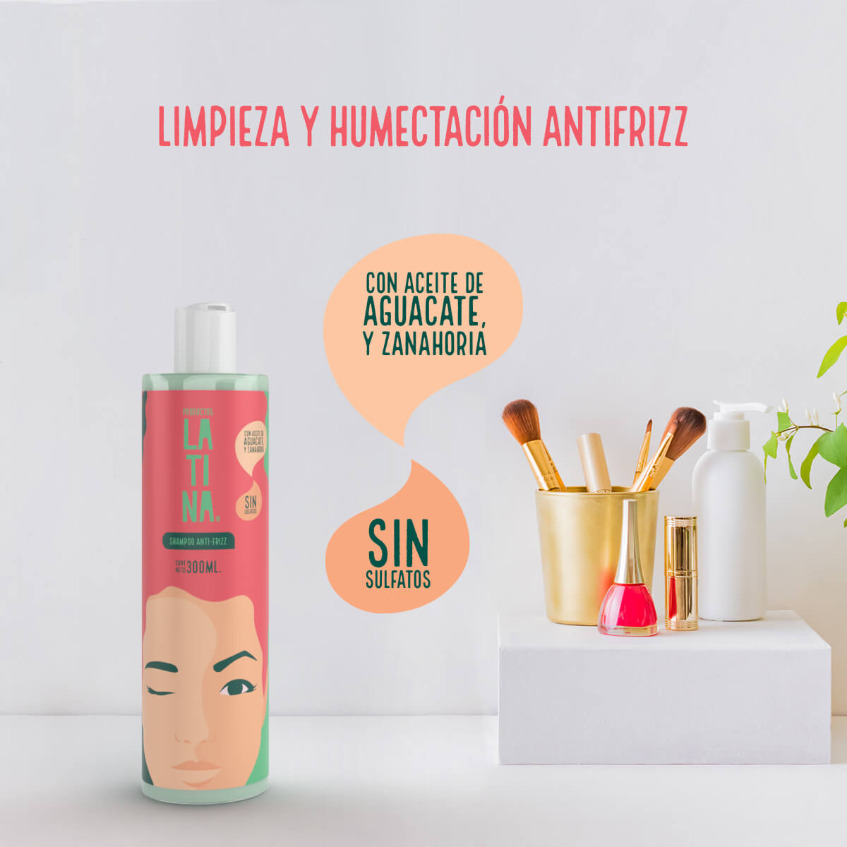 SHAMPOO LOWPOO ANTI-FRIZZ
