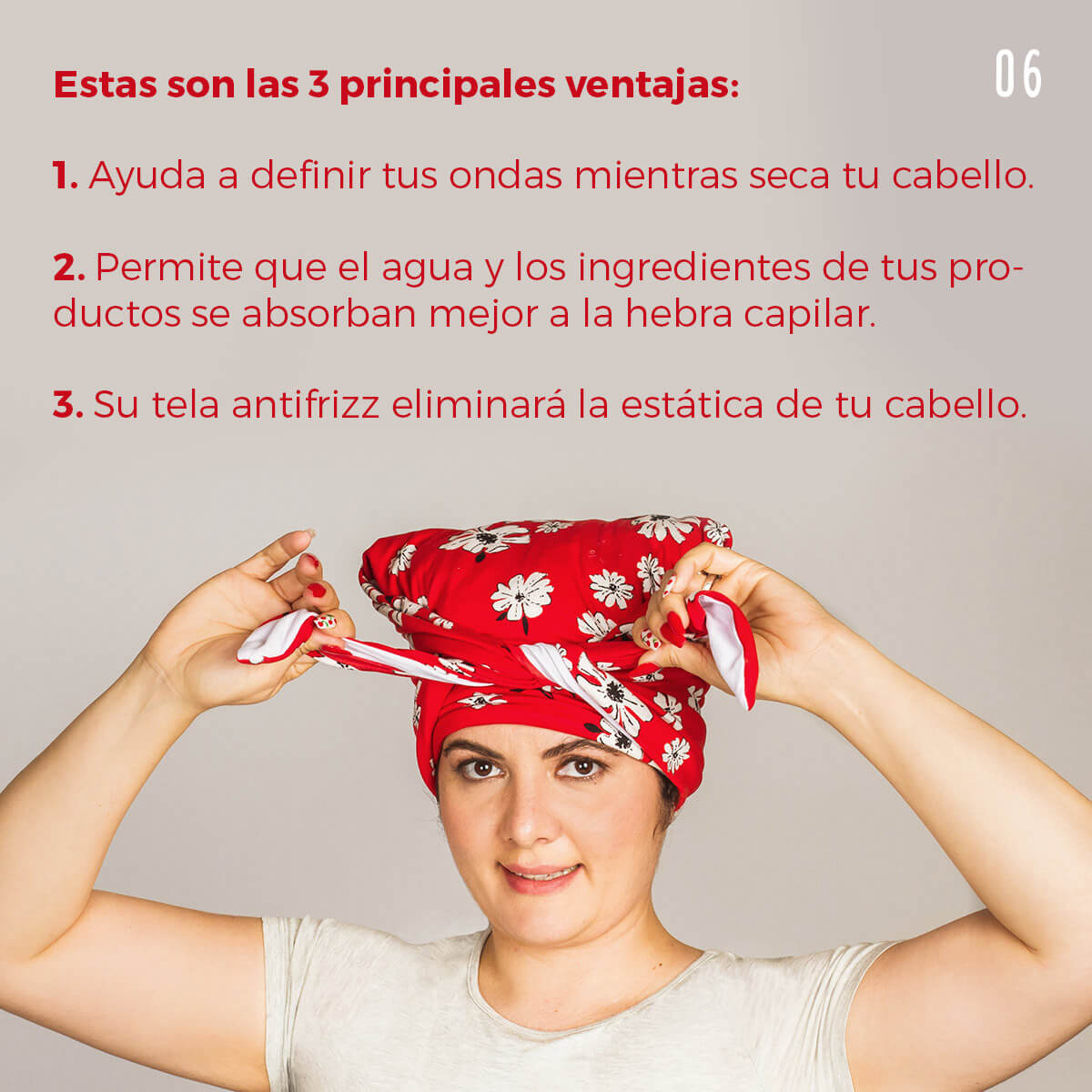 PLOPPING ACCESORIO TOALLA/TURBANTE