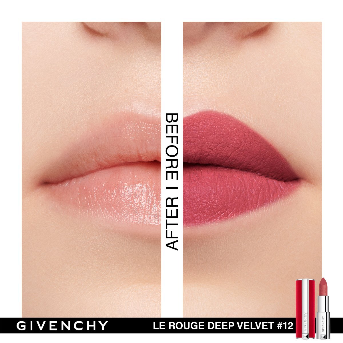 LE ROUGE DEEP VELVET (LABIAL MATE ULTRAPIGMENTADO)