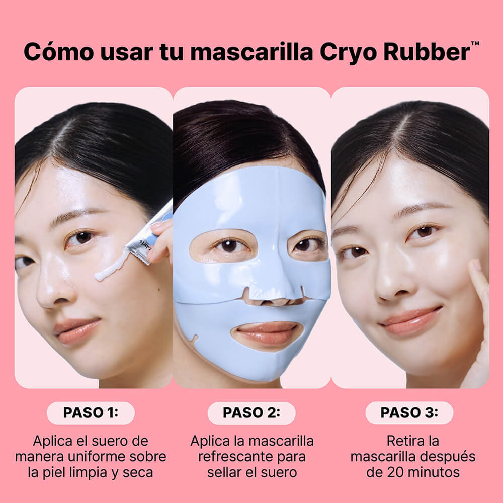 CRYO RUBBER&trade; BRIGHTENING FACE MASK WITH NIACINAMIDE (MASCARILLA FACIAL ILUMINADORA)