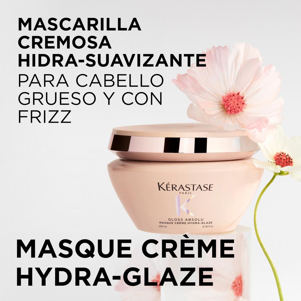MASCARILLA GLOSSABSOLU MASQUE CREME HYDRA-GLAZE (MASCARILLA PARA CABELLO GRUESO)