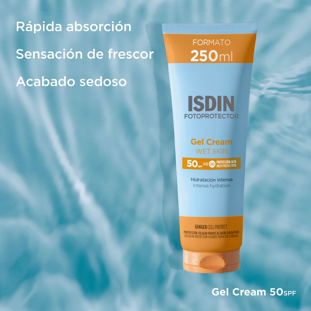 FOTOPROTECTOR ISDIN 50+ GEL CREMA (FOTOPROTECTOR PARA ROSTRO Y CUERPO EN GEL)