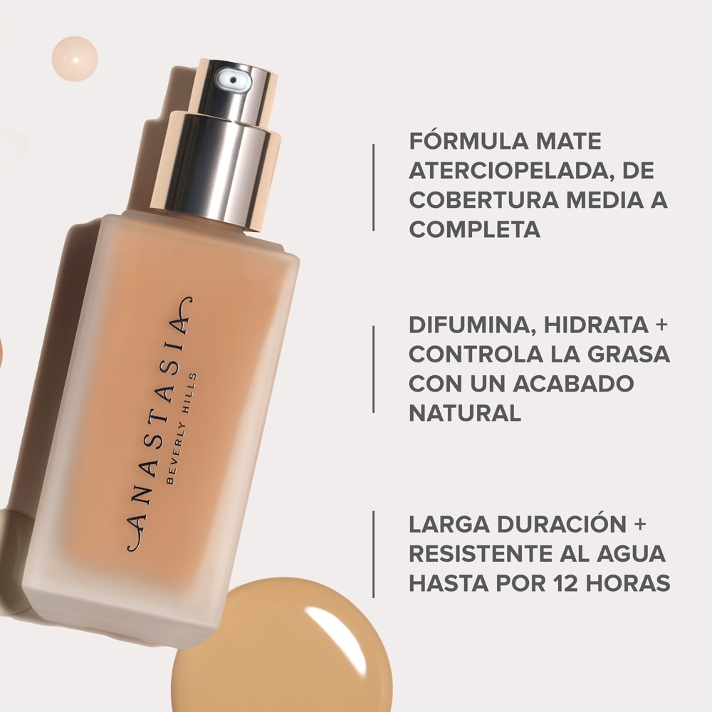 IMPECCABLE BLURRING SECOND SKIN MATTE FOUNDATION (BASE LIQUIDA)