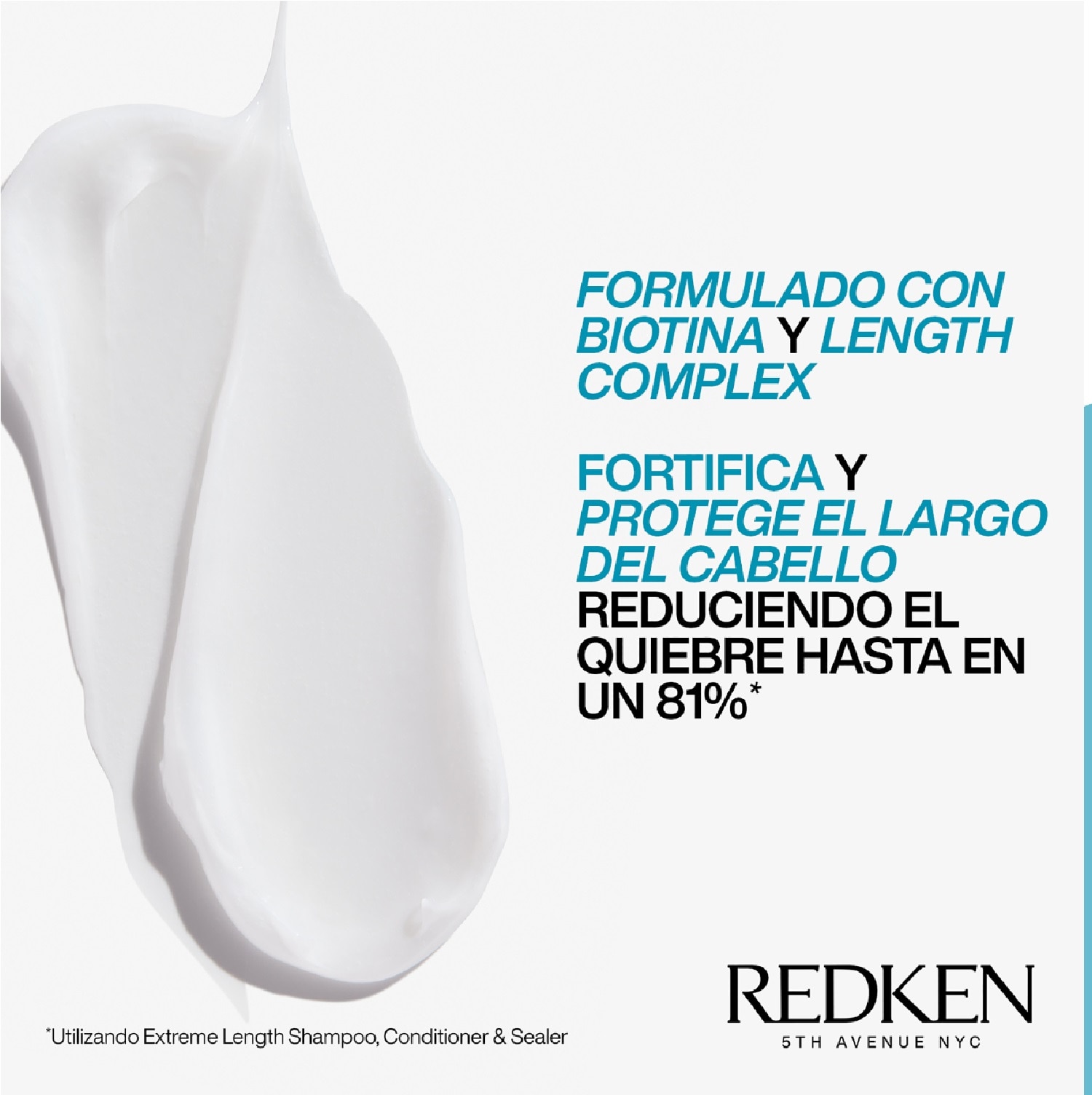 ACONDICIONADOR EXTREME LENGHT (SHAMPOO PARA CABELLO QUEBRADIZO  Y DÉBIL)