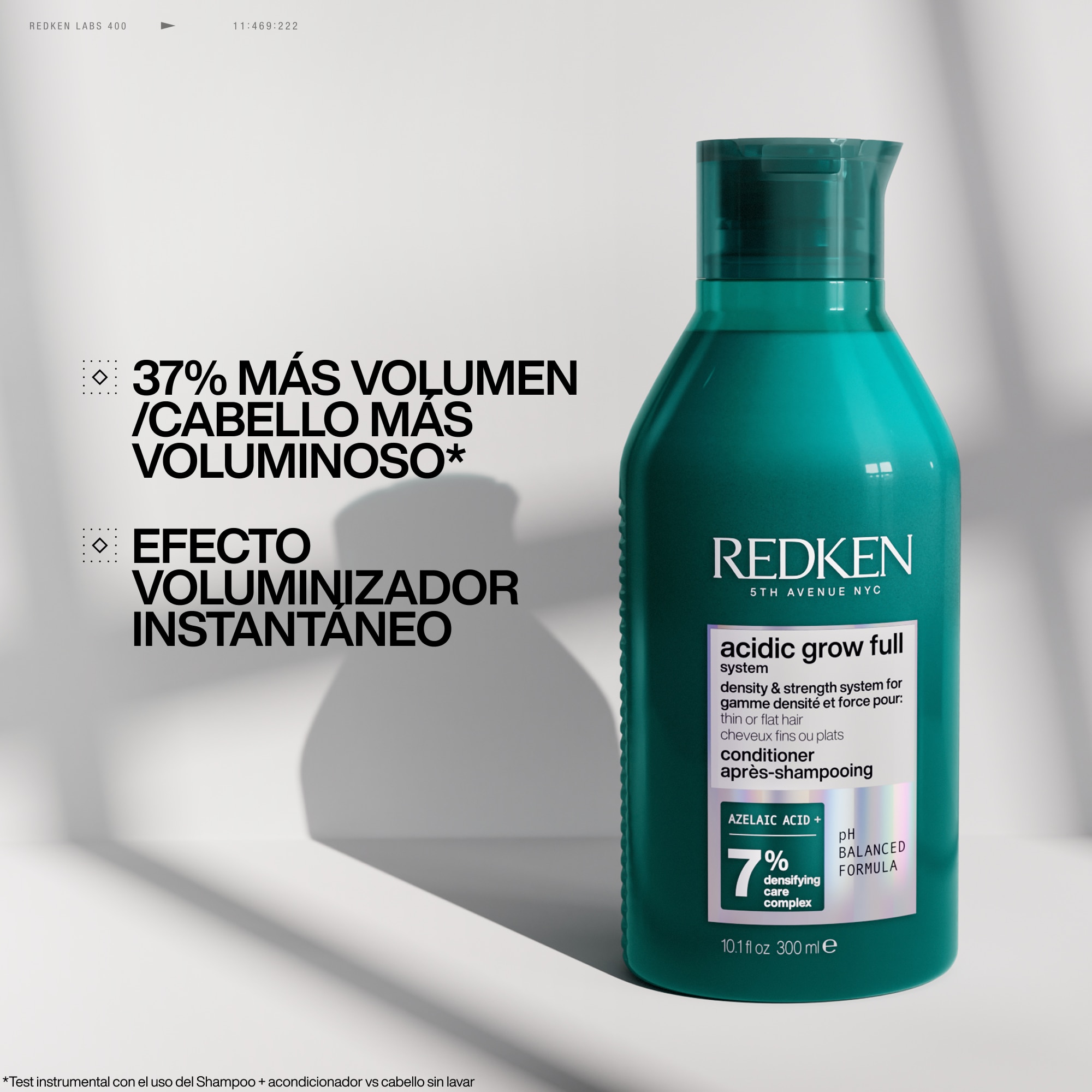 ACONDICIONADOR REDKEN ACIDIC GROW FULL SYSTEM (ACONDICIONADOR VOLUMINIZADOR)