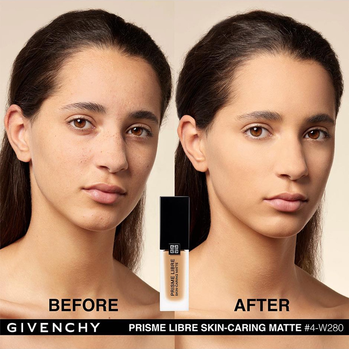 PRISME LIBRE SKIN-CARING MATTE BASE DE MAQUILLAJE LÍQUIDA (BASE HIDRATANTE PARA EL CUIDADO DE LA PIEL)