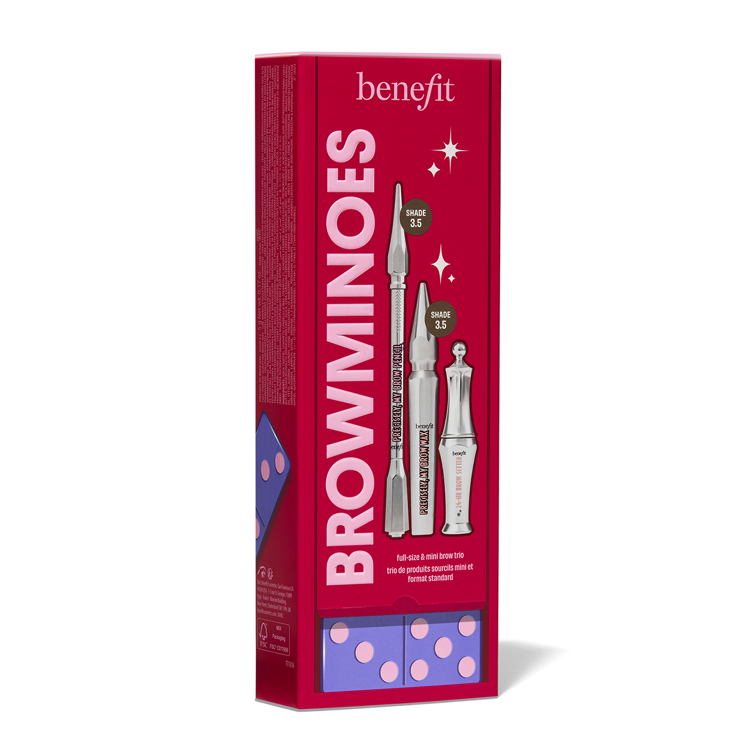 HOLIDAY SET BROWMINOES (SET PARA CEJAS)