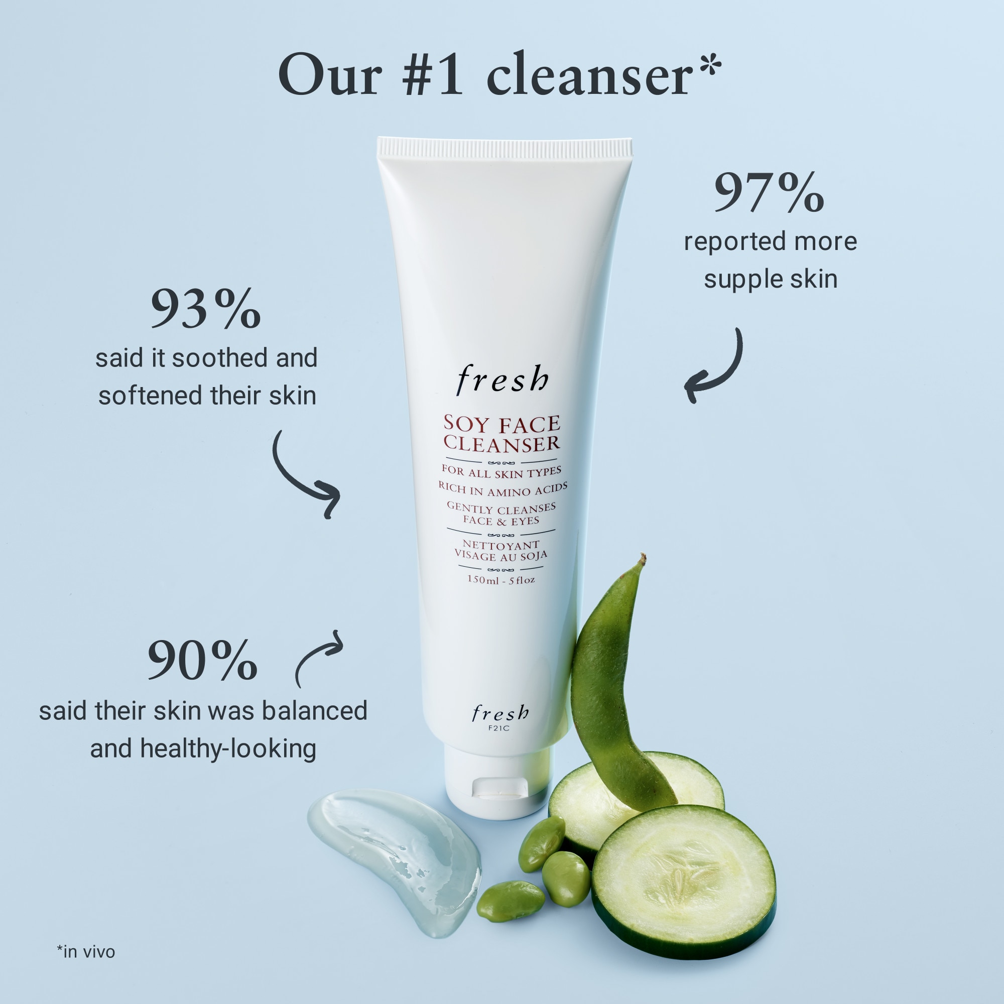 SOY FACE CLEANSER 150ML Sephora