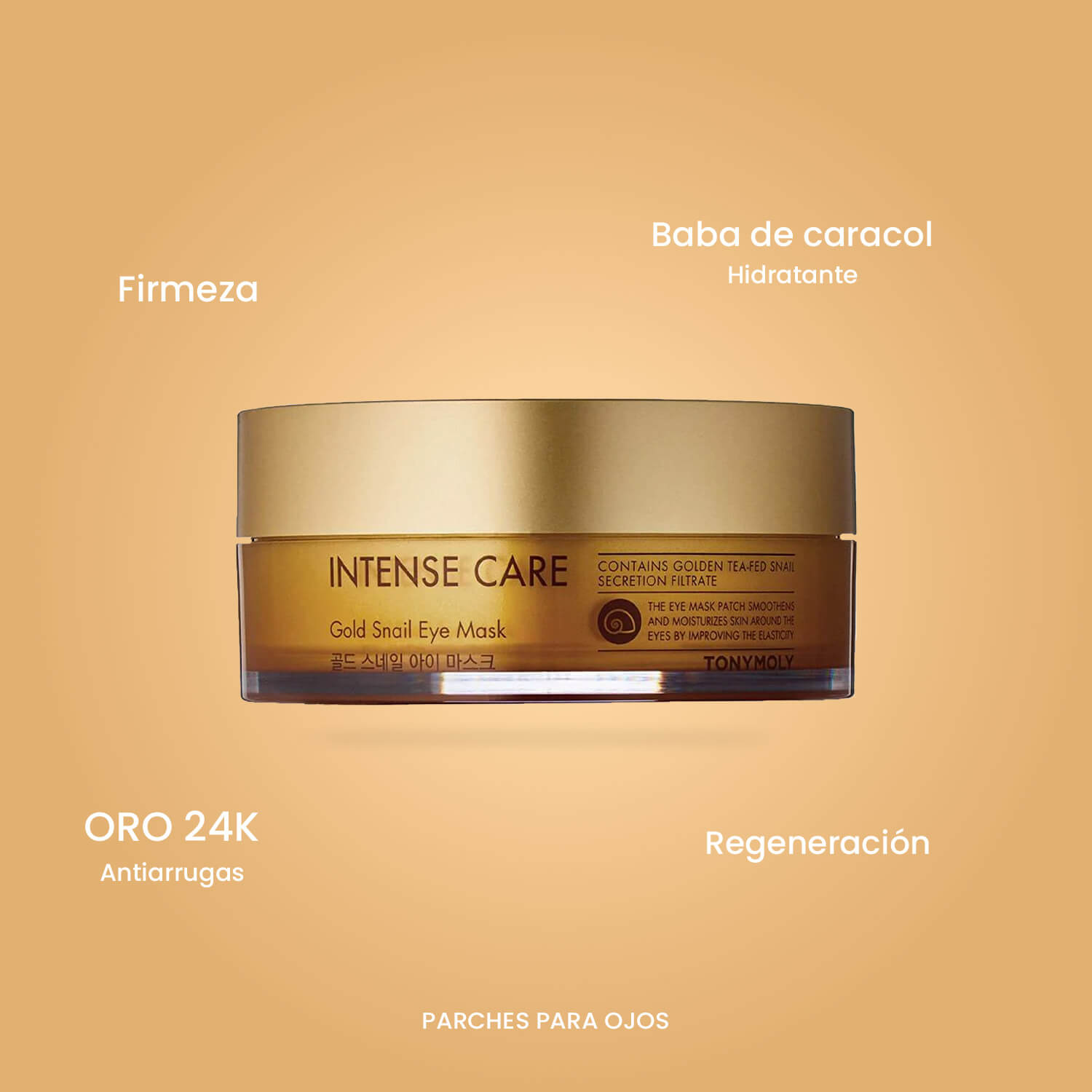 INTENSE CARE GOLD SNAIL EYE MASK