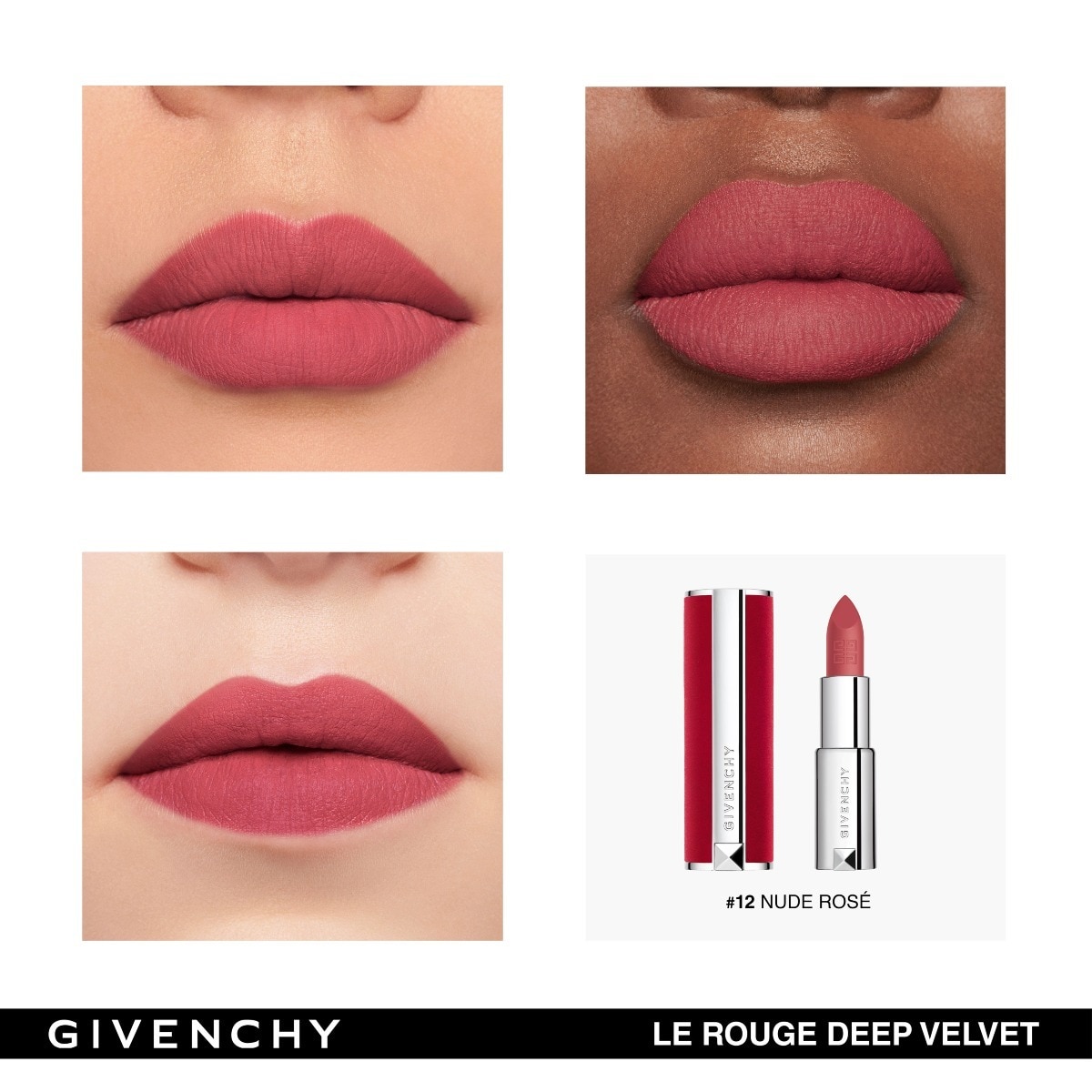 LE ROUGE DEEP VELVET (LABIAL MATE ULTRAPIGMENTADO)