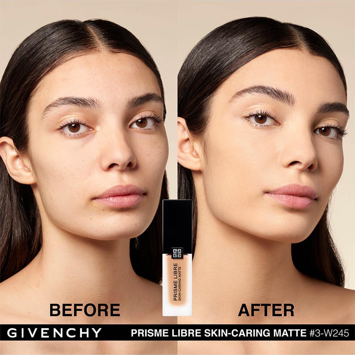 PRISME LIBRE SKIN-CARING MATTE BASE DE MAQUILLAJE LÍQUIDA (BASE HIDRATANTE PARA EL CUIDADO DE LA PIEL)