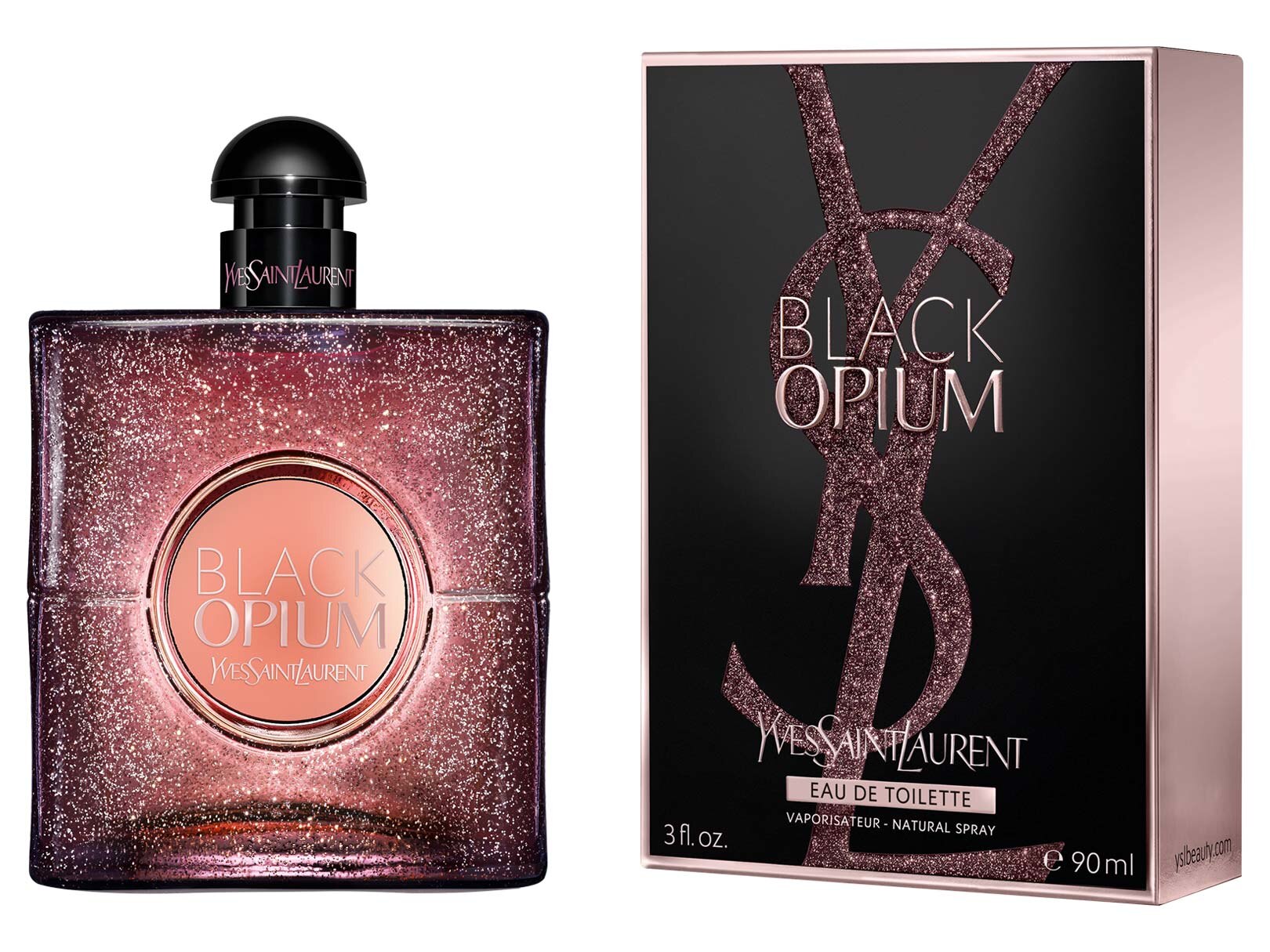 BLACK OPIUM NEW GLOWING EAU DE TOILETTE 90 ML