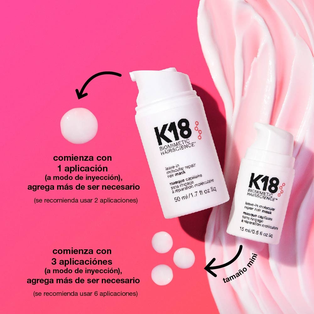 K18 Mascarilla Reparadora 50ml Tratamiento Capilar