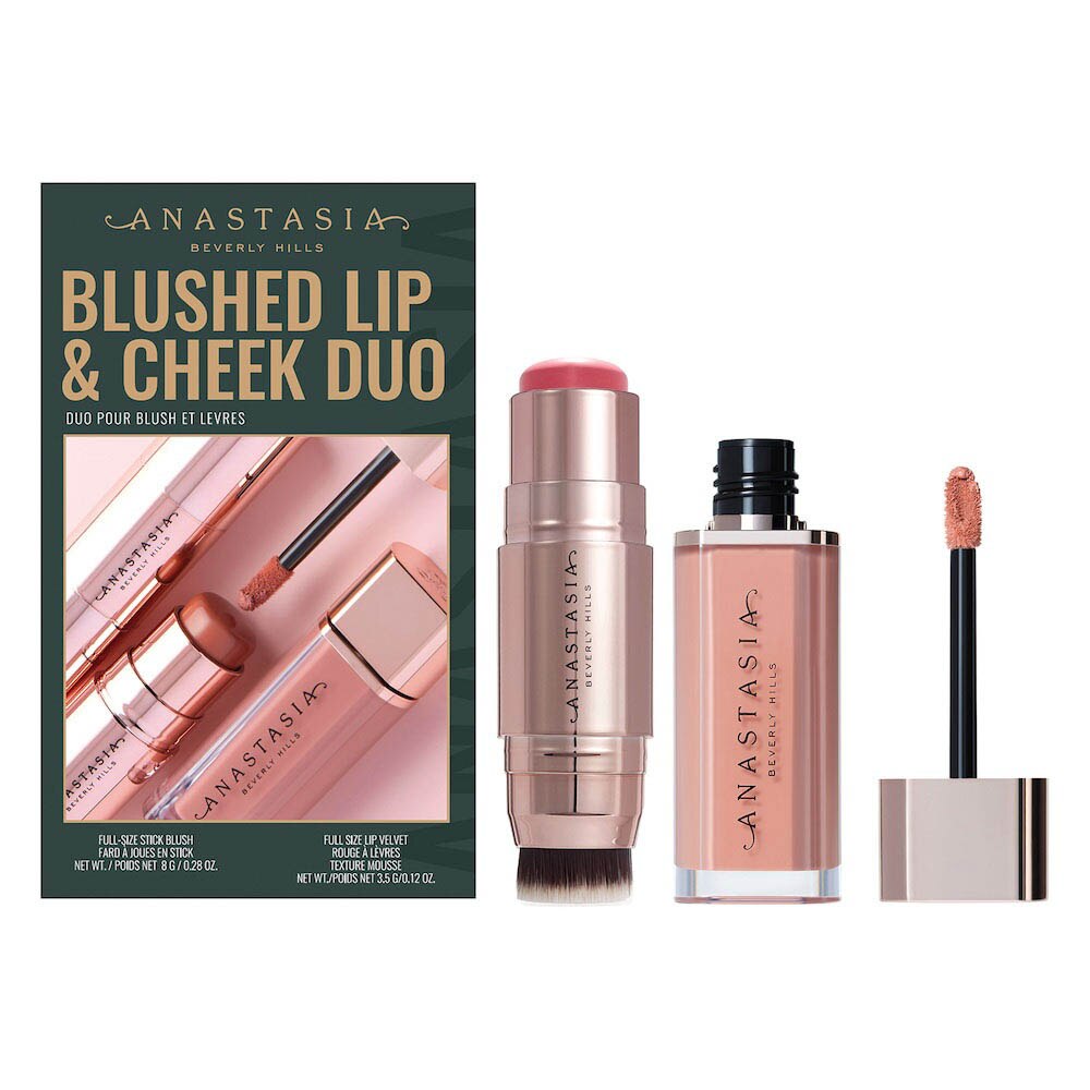 BLUSHED LIP & CHEEK DUO (SET PARA LABIOS Y MEJILLAS CON COLORETE)